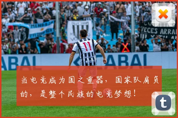 当电竞成为国之重器，国家队肩负的，是整个民族的电竞梦想！